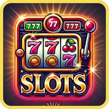 Colorful reels and bonus screen from app 10 Adventure Slots